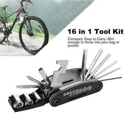 Multi-Functional Tool Kit 16 in 1 Tools Set