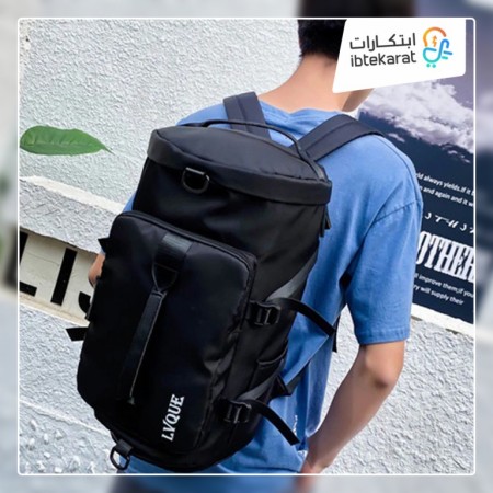 Multifunctional Travel Bag Black & Blue