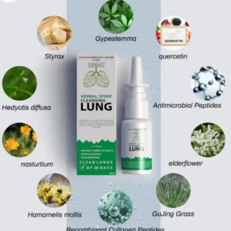 Lung Detox Herbal Cleanser Spray for Smokers