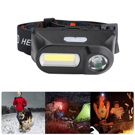 Super Bright light Sensor Mini LED Headlamp